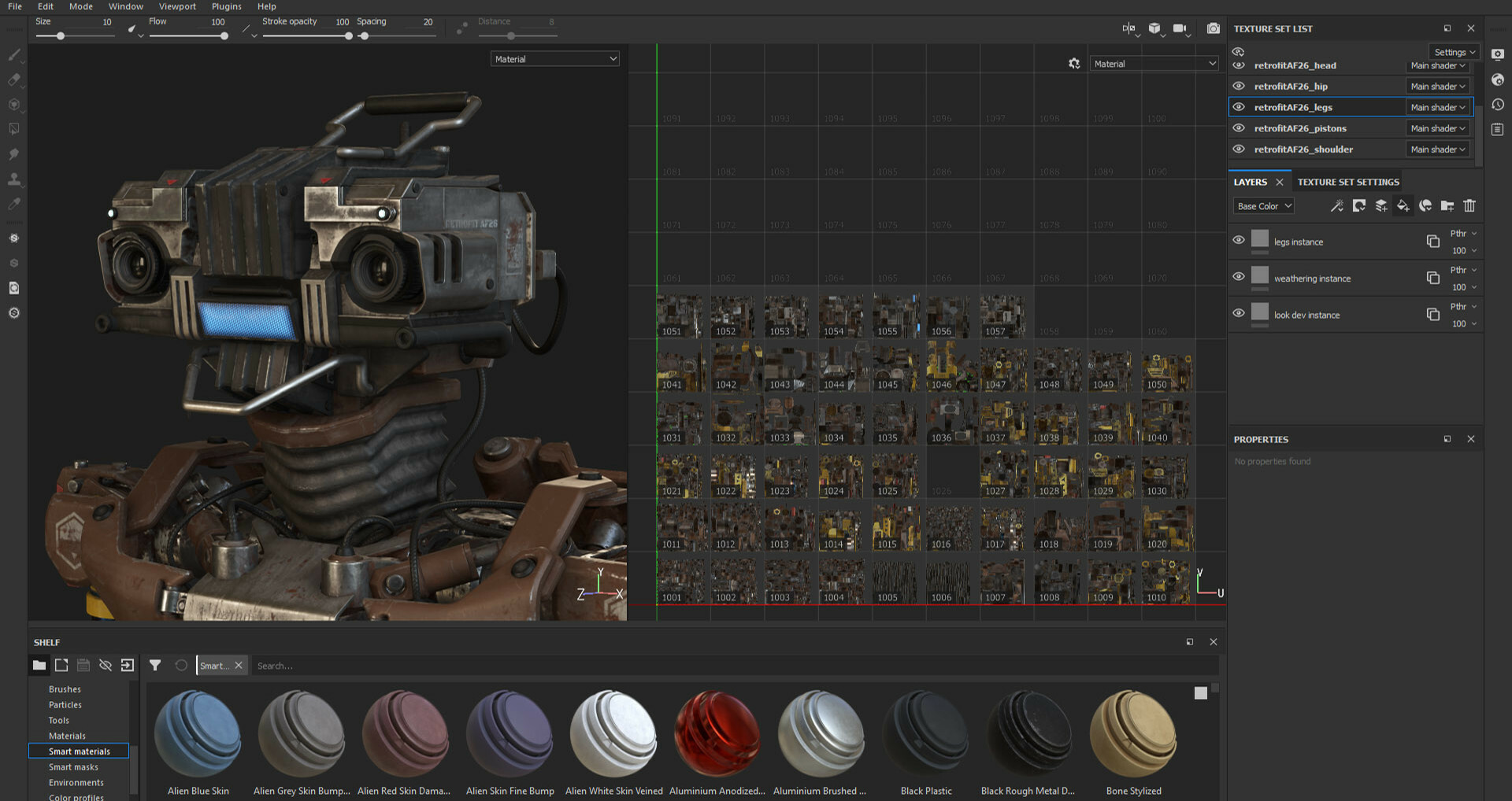 Substance 3D Painter 2023 screenshot 3
