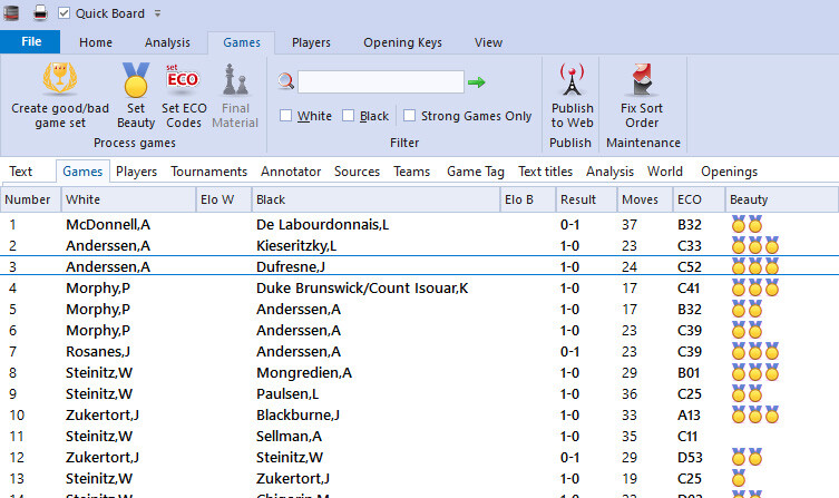 ChessBase 17 SE screenshot 2