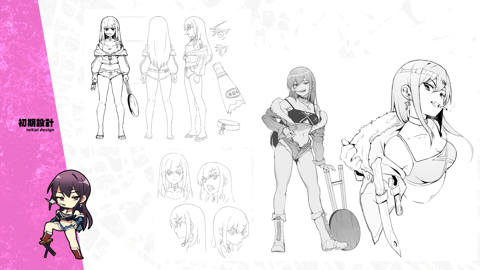 女拳主義F-ist-Digital Artbook screenshot 2