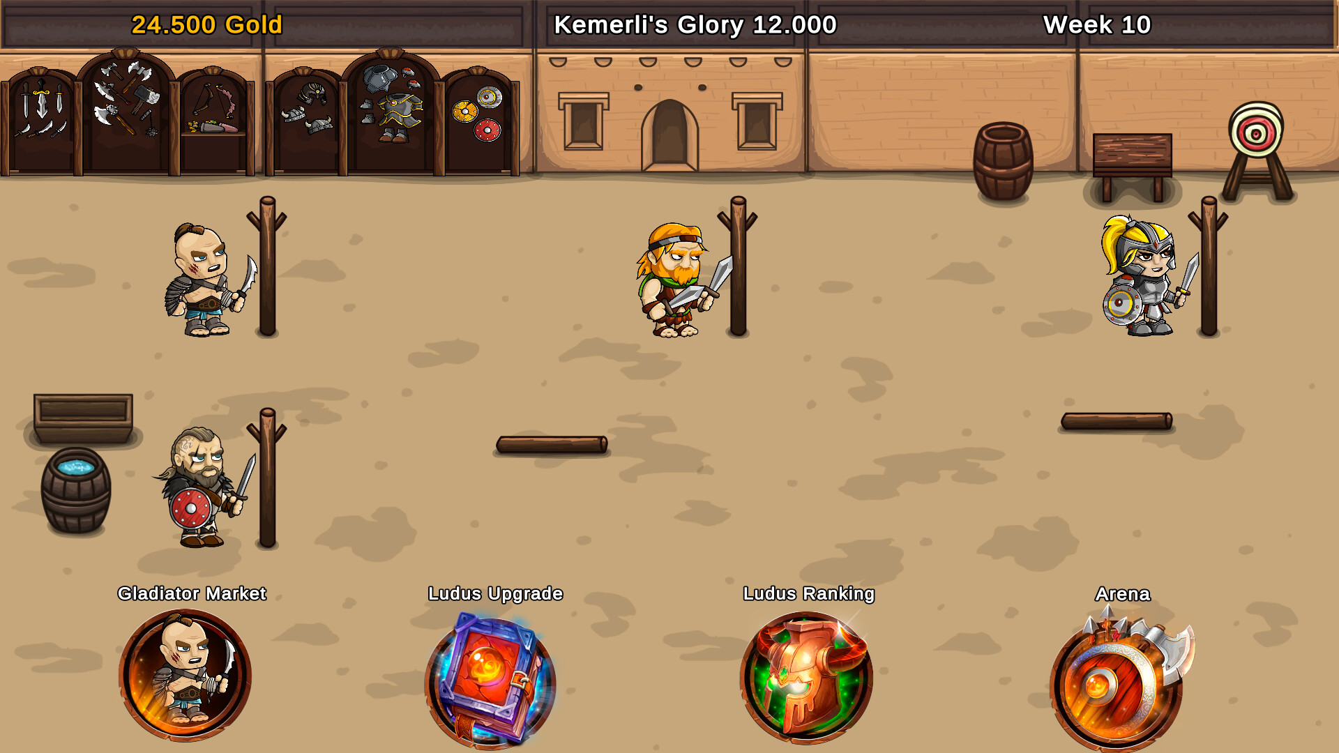 Gladiators and Glory screenshot 1