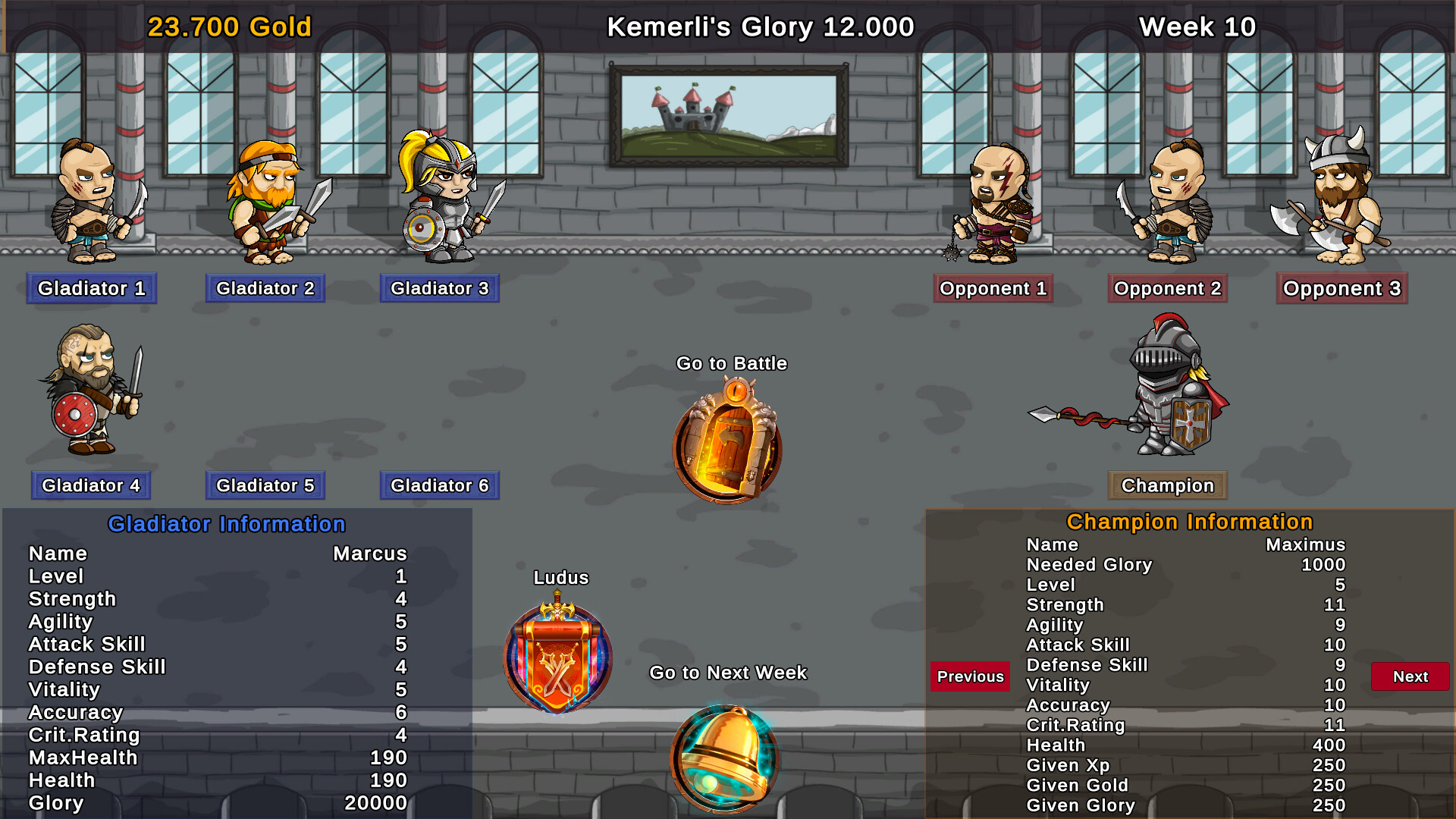 Gladiators and Glory screenshot 3