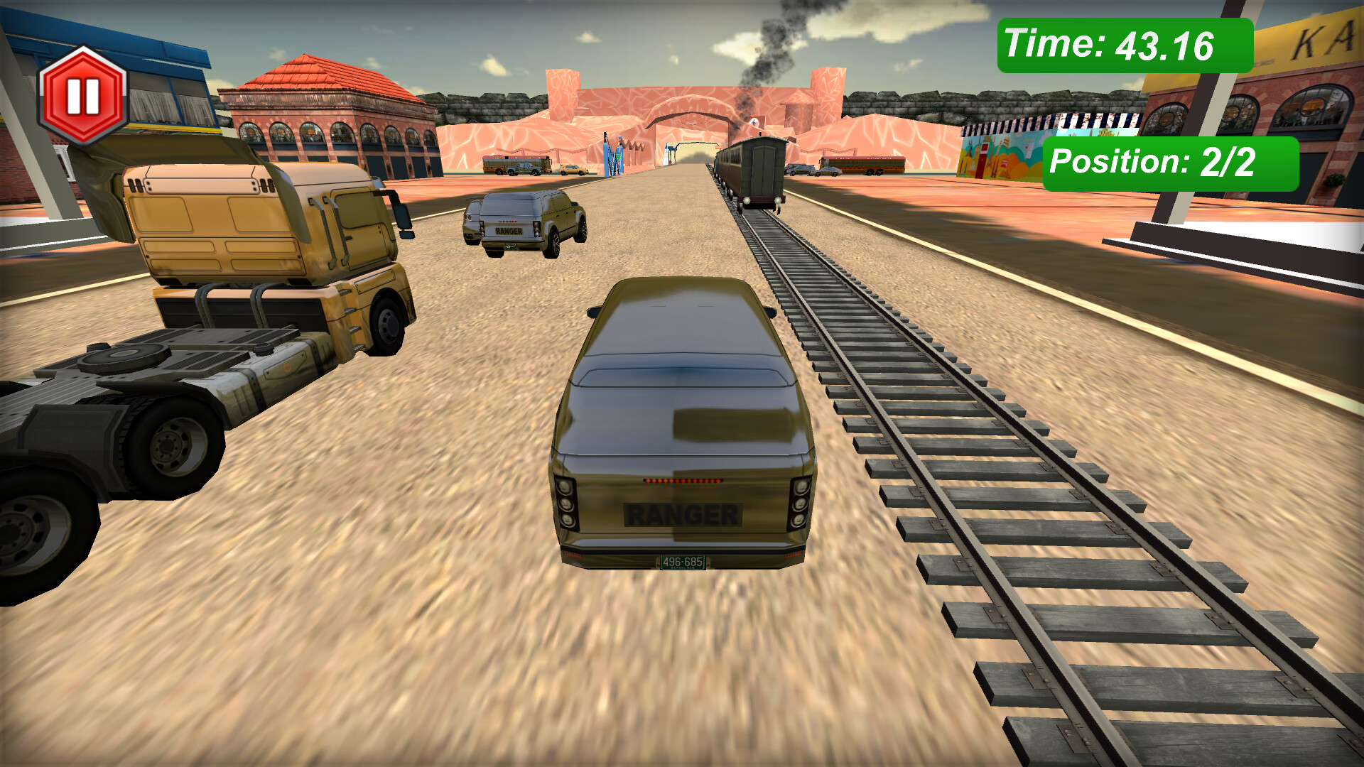 Cars vs Train screenshot 8
