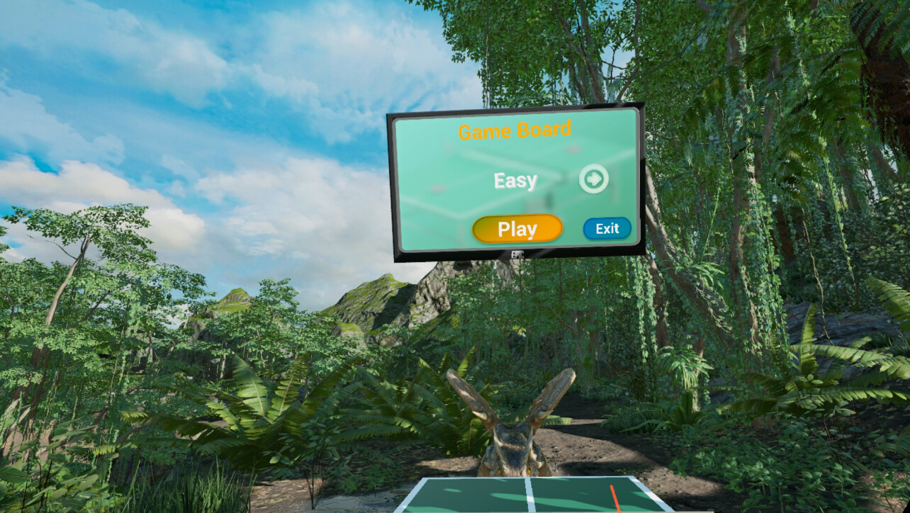 VR Dinosaur Pingpong screenshot 3