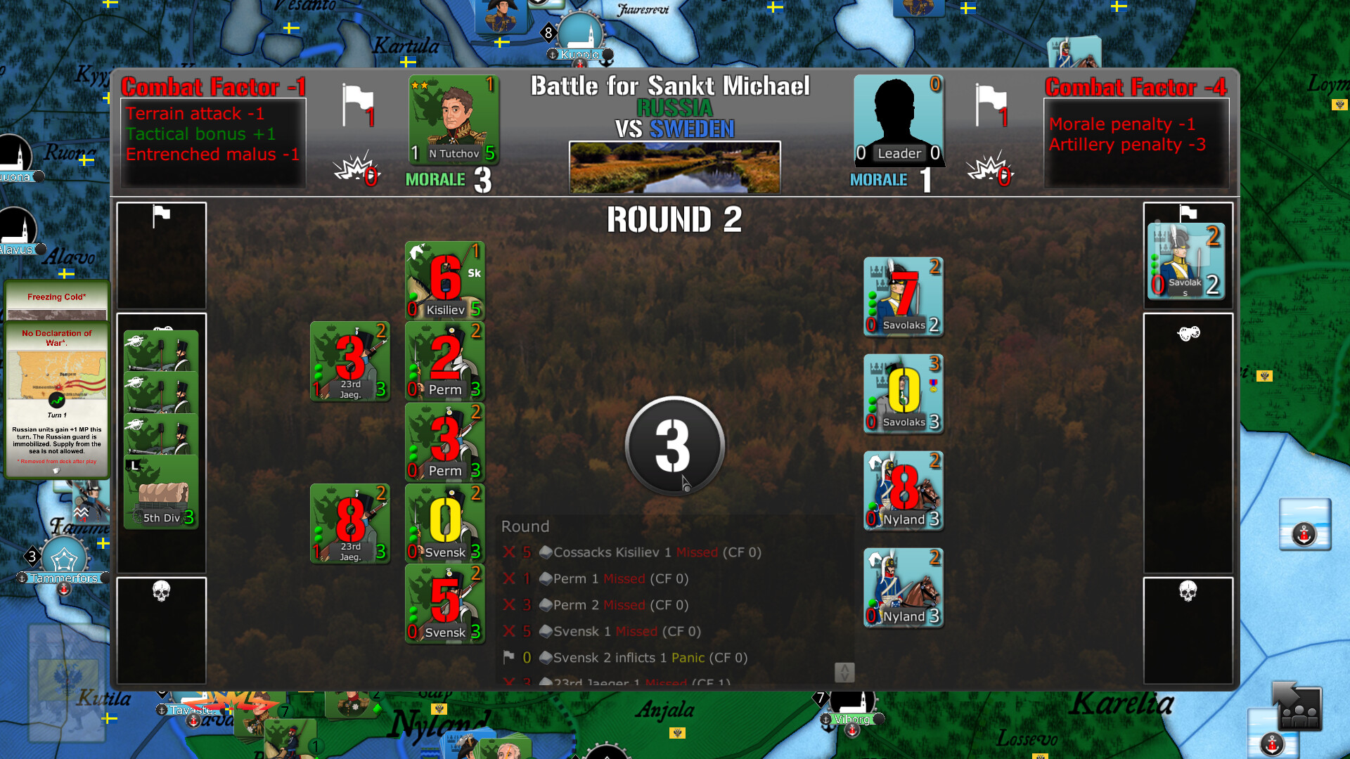 Wars Across The World: Finland 1808 screenshot 15
