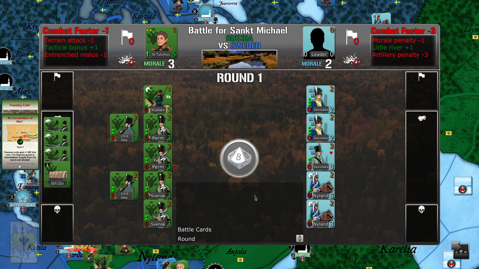 Wars Across The World: Finland 1808 screenshot 12