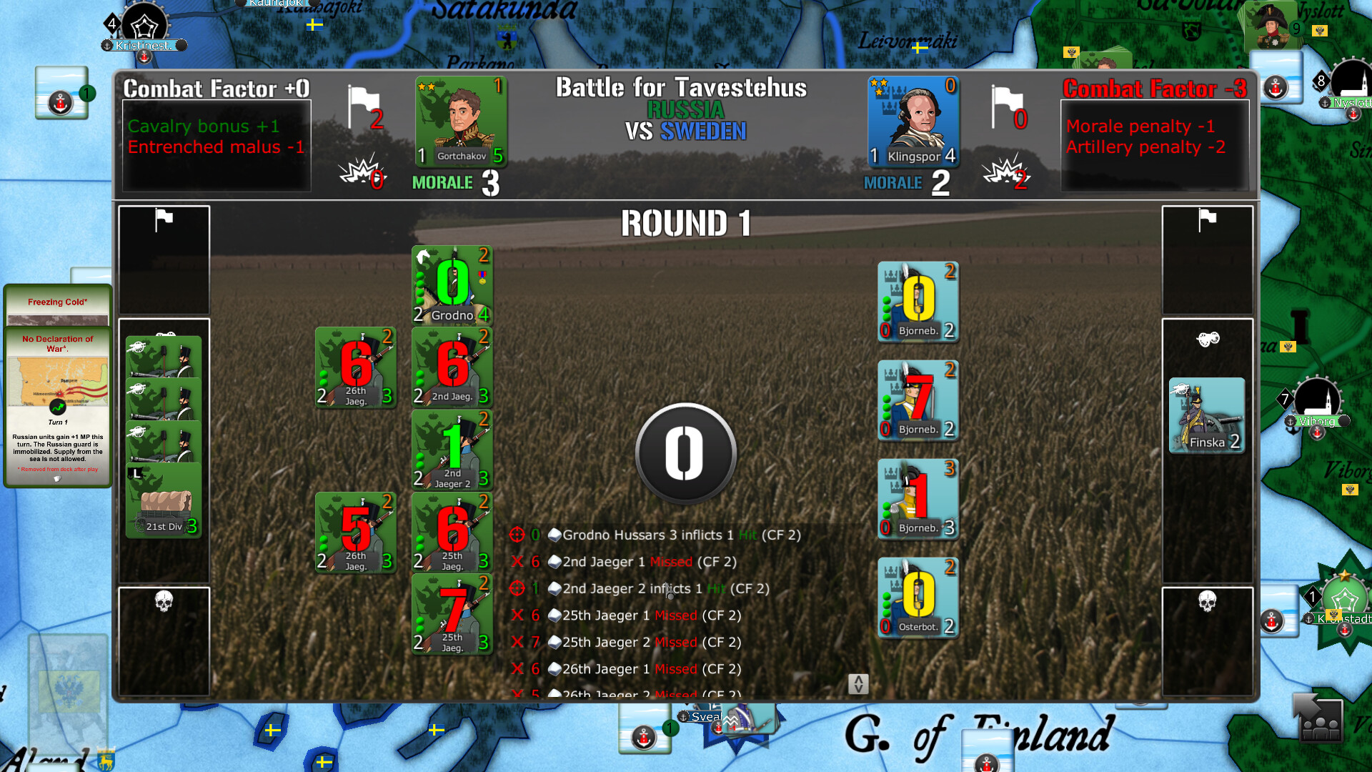 Wars Across The World: Finland 1808 screenshot 6