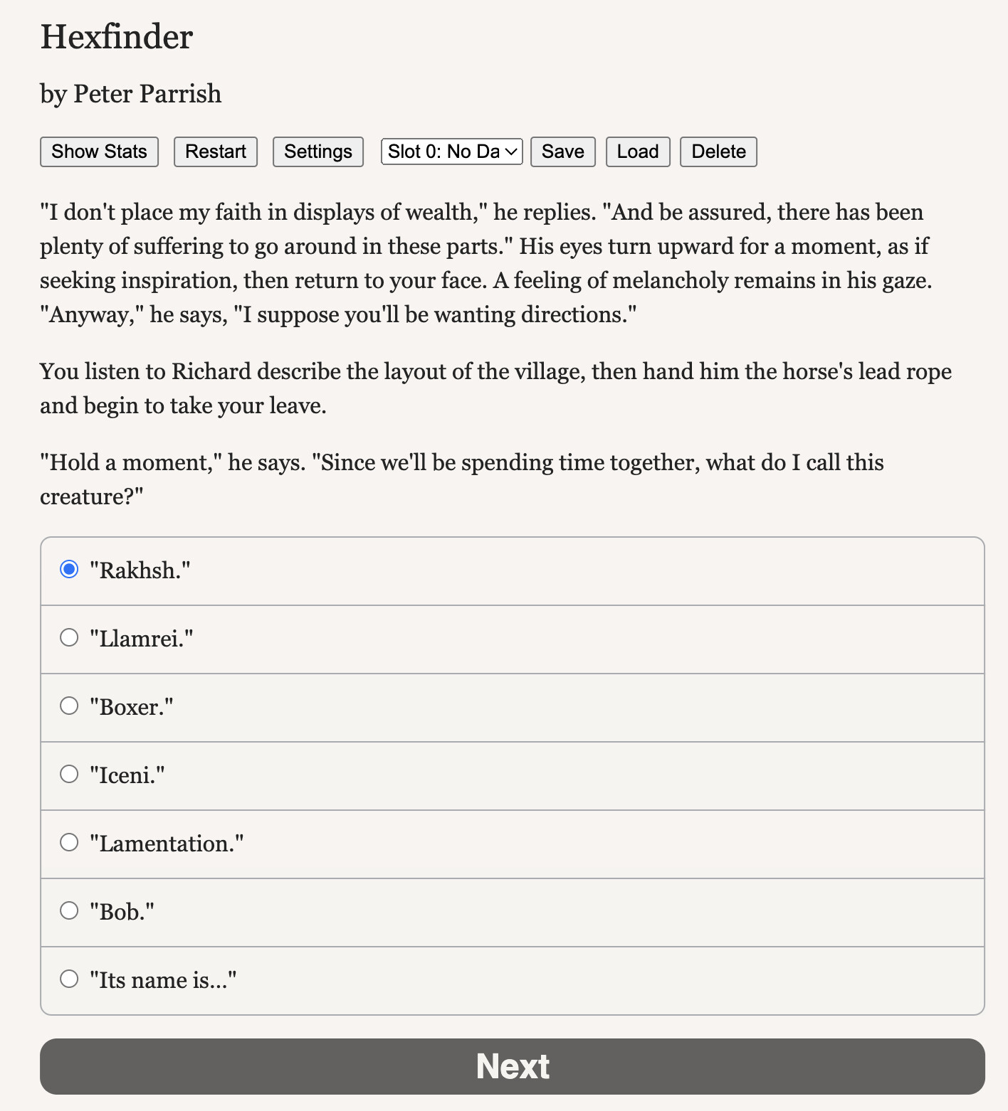 Hexfinder screenshot 1