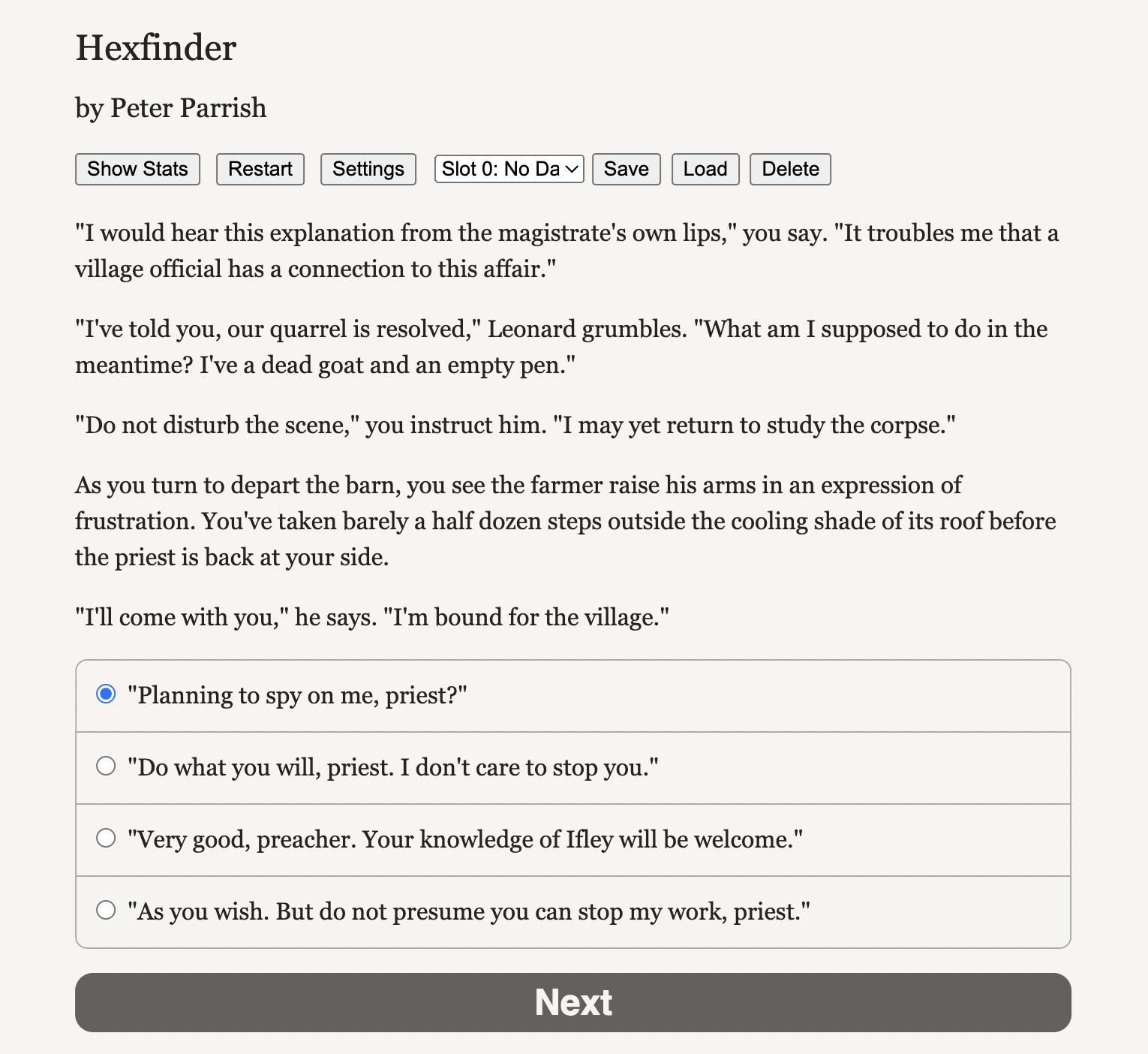 Hexfinder screenshot 2
