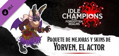 Paquete de mejoras y skins de Yorven, el actor