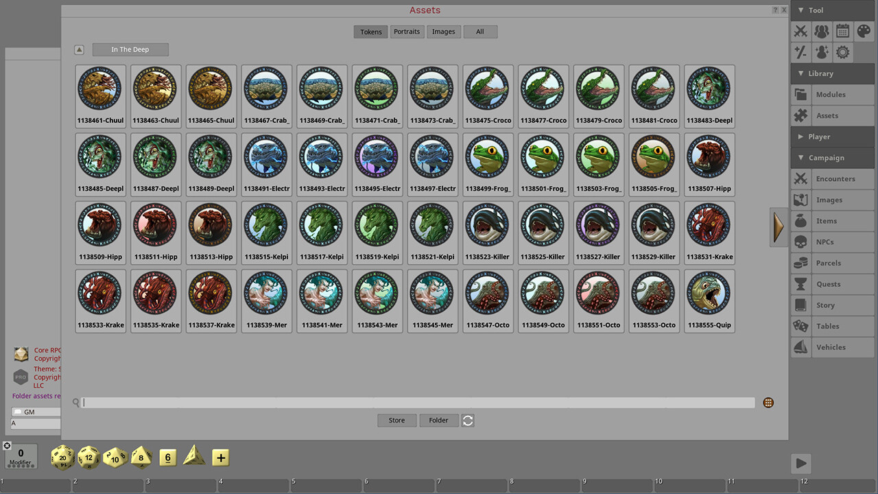 Fantasy Grounds - In The Deep screenshot 5