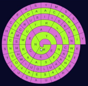 WordSpiral screenshot 2