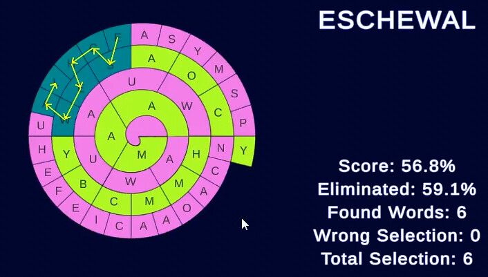 WordSpiral screenshot 9