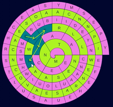 WordSpiral screenshot 3