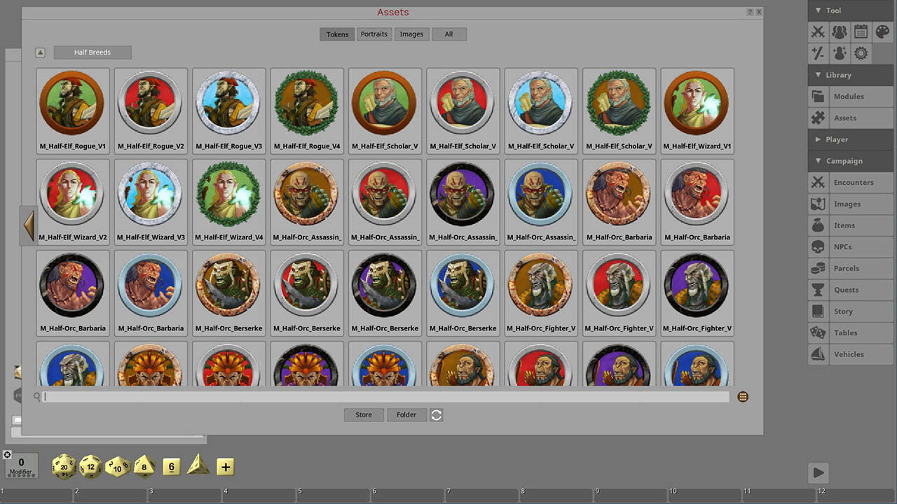 Fantasy Grounds - Half Breeds screenshot 2