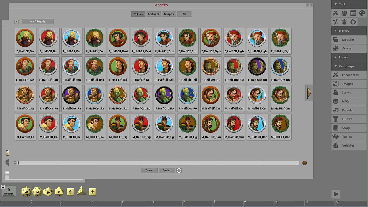 Fantasy Grounds - Half Breeds screenshot 5