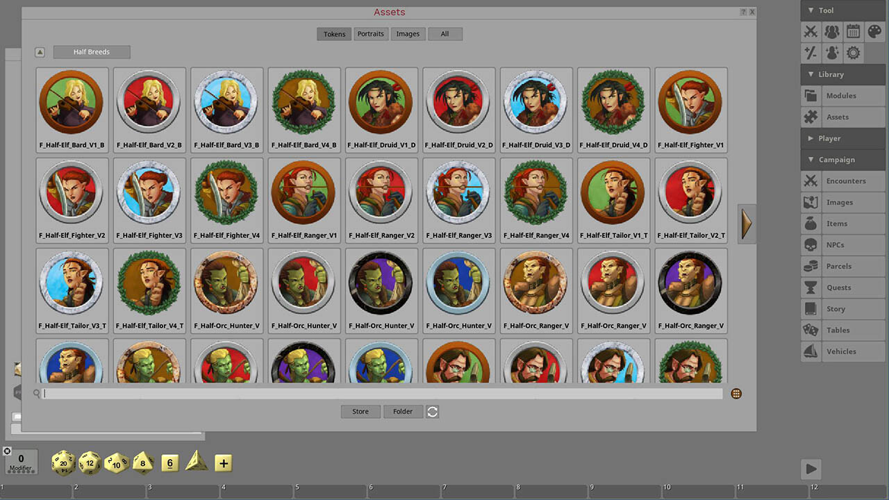 Fantasy Grounds - Half Breeds screenshot 3