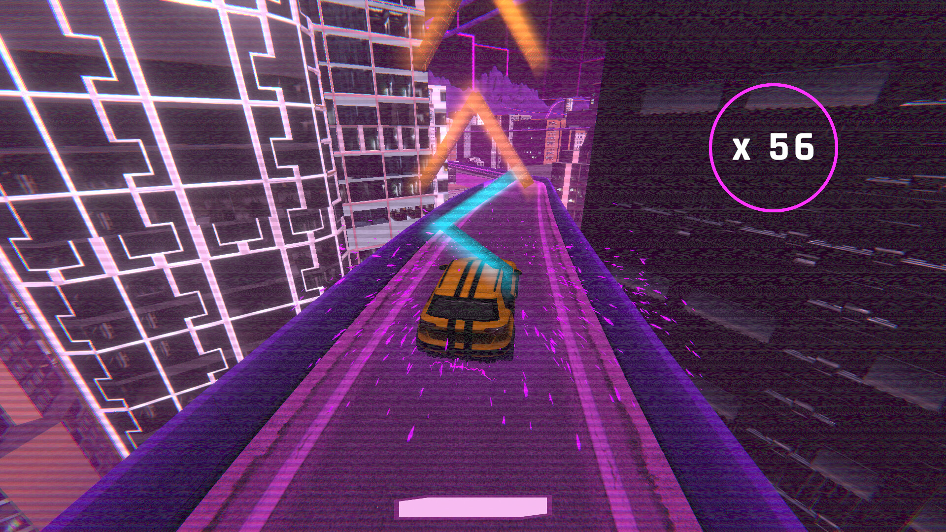 Rhythm Drive: Synthwave City screenshot 2