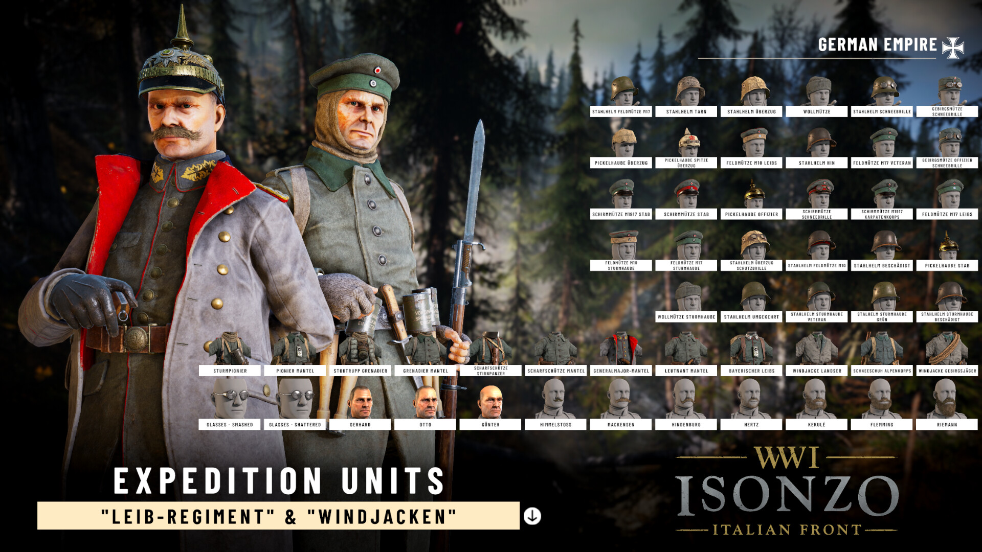 Isonzo - Expedition Units Pack screenshot 2