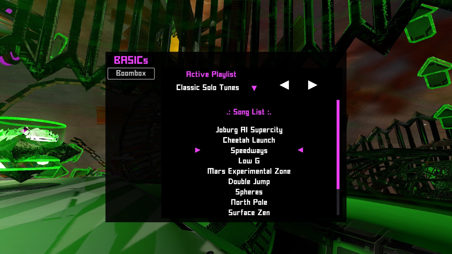 Space Cheetah Hyper Runner Soundtrack screenshot 3