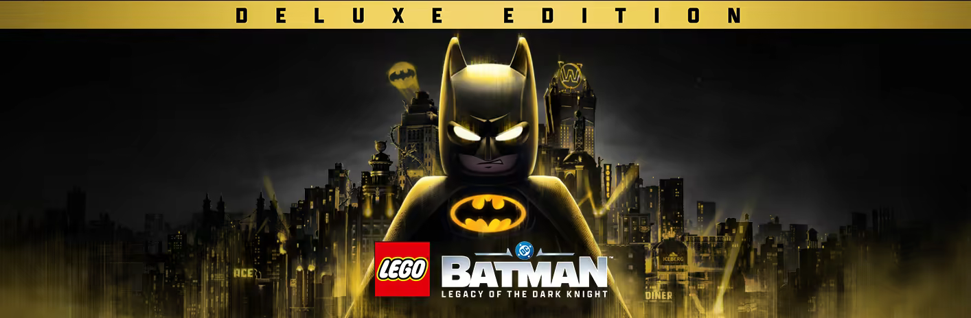 BATMAN LEGO LEGACY OF THE DARK KNIGHT DELUXE EDITION