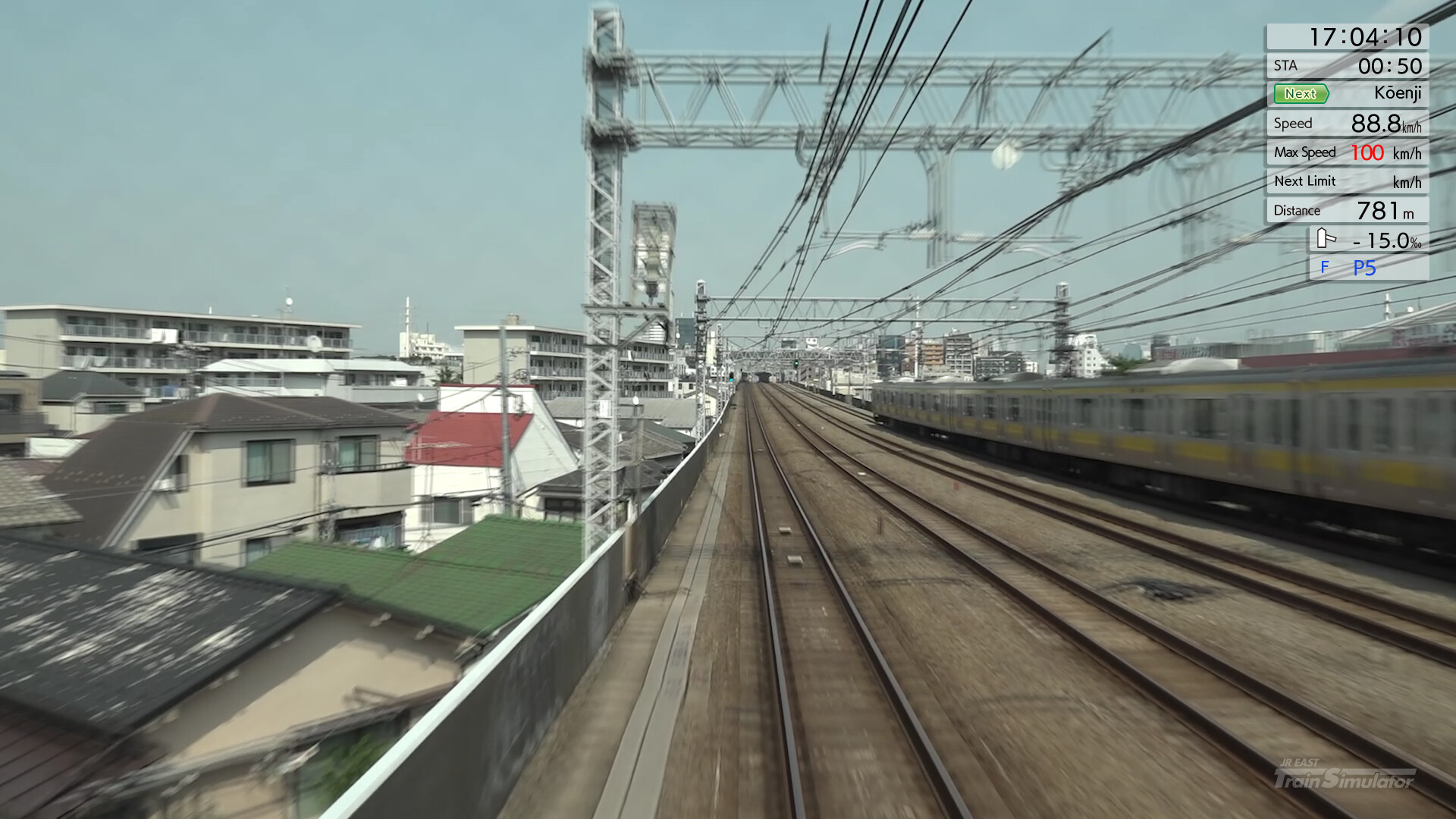 JR EAST Train Simulator: Chuo Line Rapid Service (Takao to Tokyo) E233-0 series screenshot 12