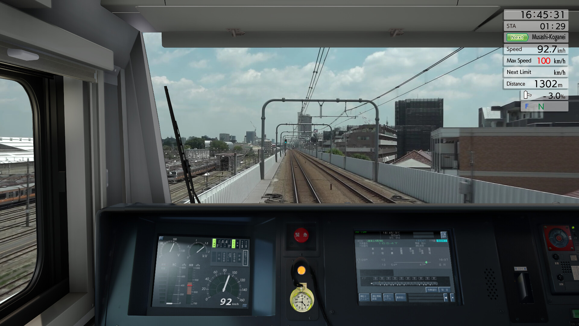 JR EAST Train Simulator: Chuo Line Rapid Service (Takao to Tokyo) E233-0 series screenshot 9