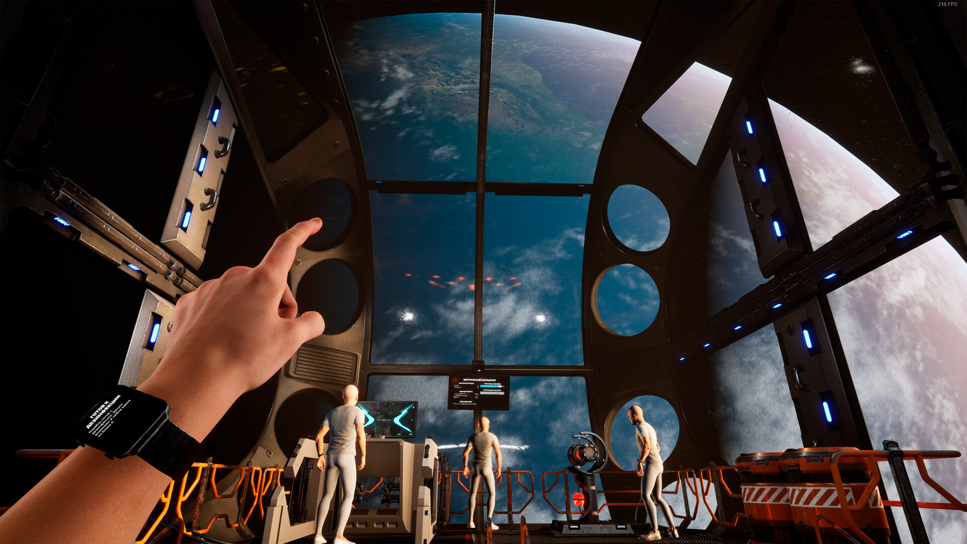 Hand Simulator Aliens - PC Game Screenshot