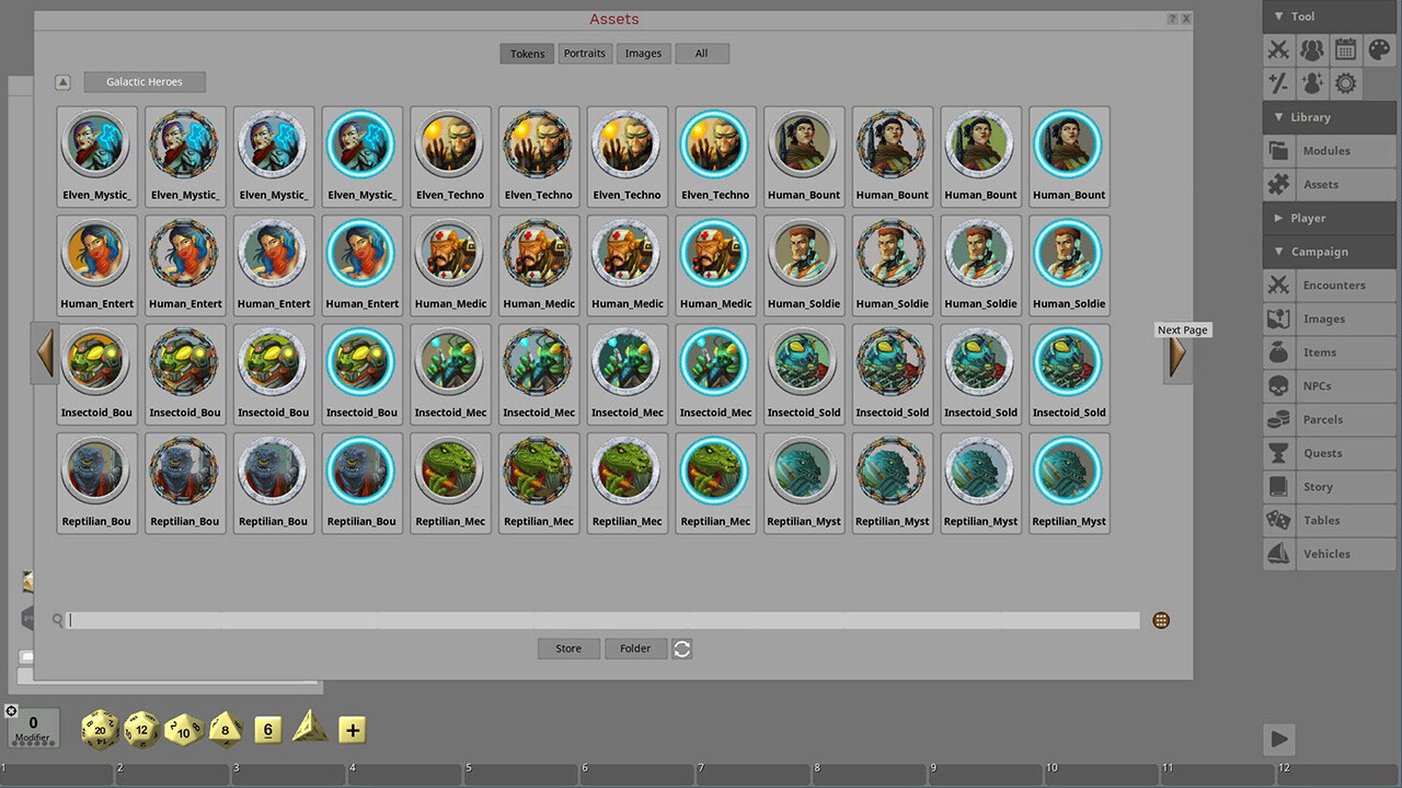 Fantasy Grounds - Galactic Heroes screenshot 5