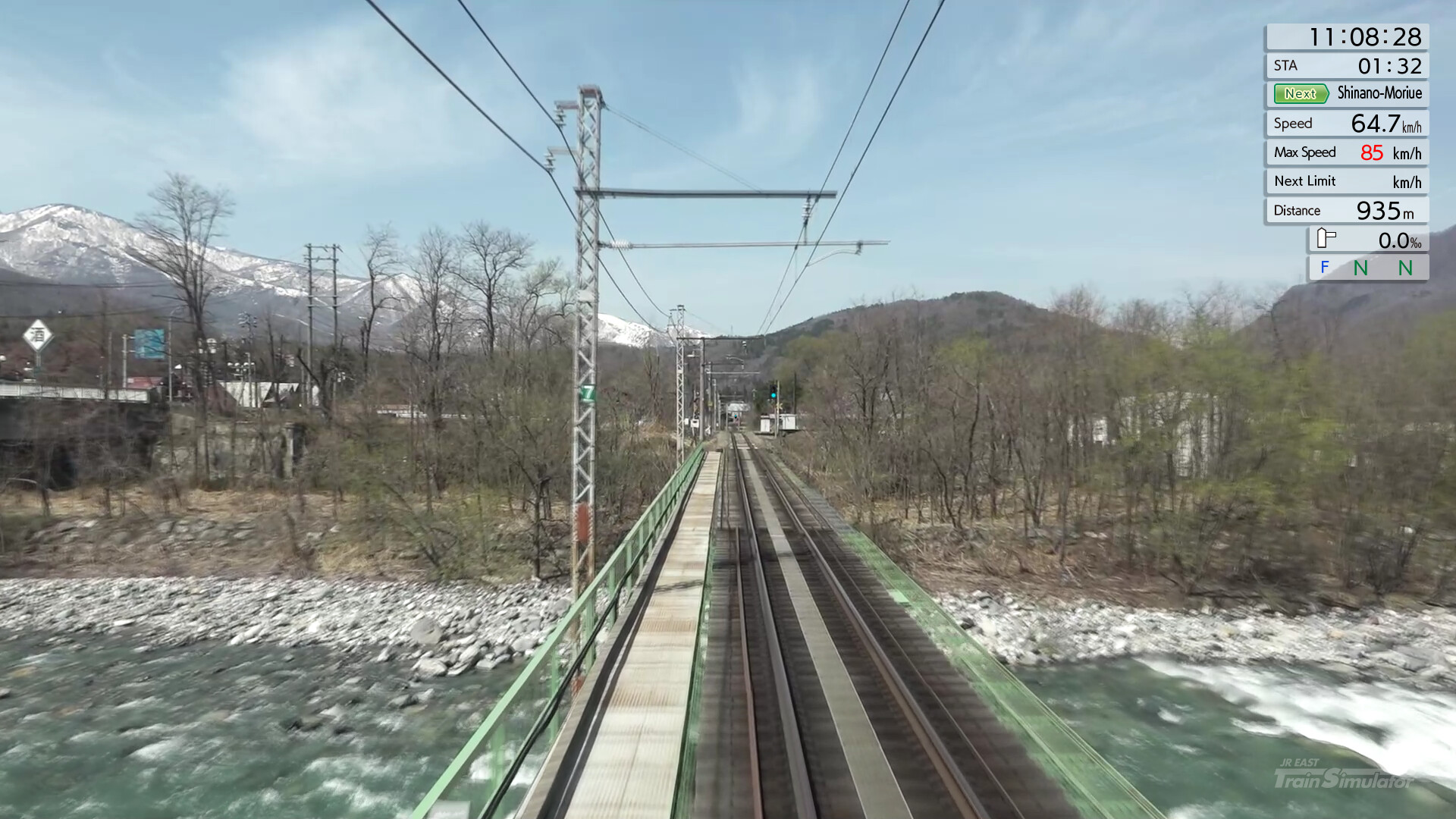 JR EAST Train Simulator: Oito Line (Matsumoto to Minami-Otari) 211 series screenshot 15