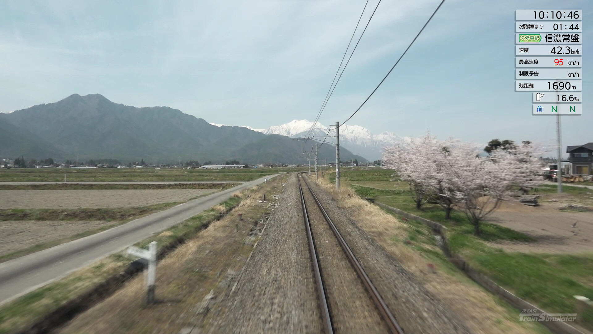 JR EAST Train Simulator: Oito Line (Matsumoto to Minami-Otari) 211 series screenshot 9