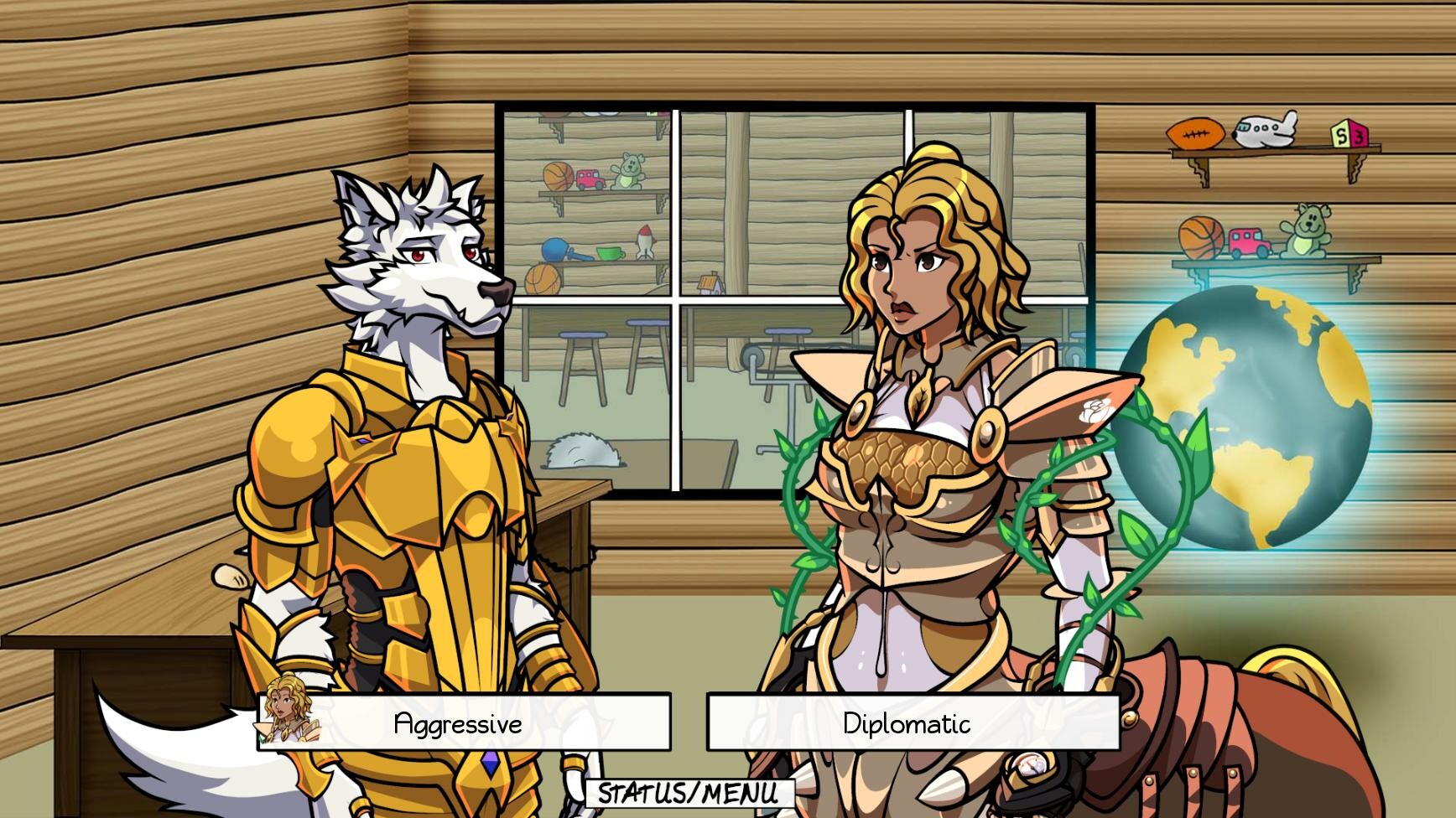 Furry Shakespeare: Dashing Dinosaurs & Sexy Centaurs: Winter's Tale 2 screenshot 1