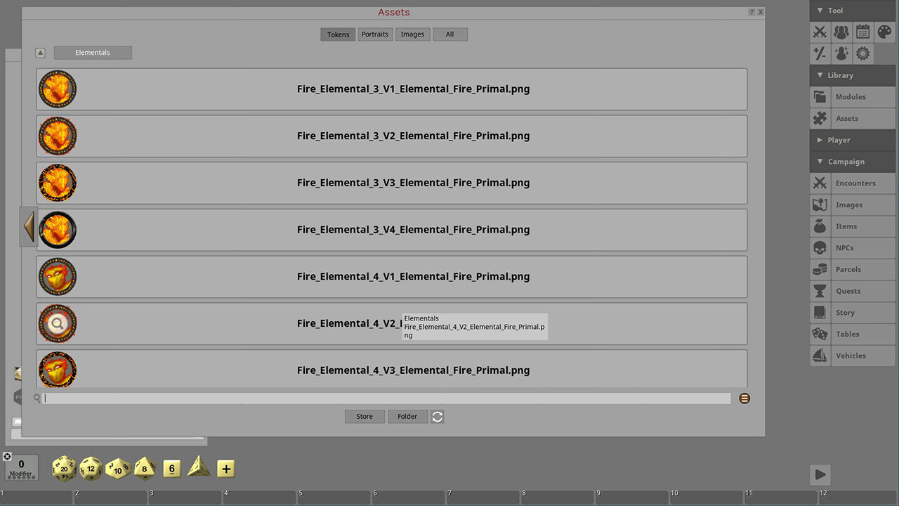Fantasy Grounds - Elementals screenshot 1