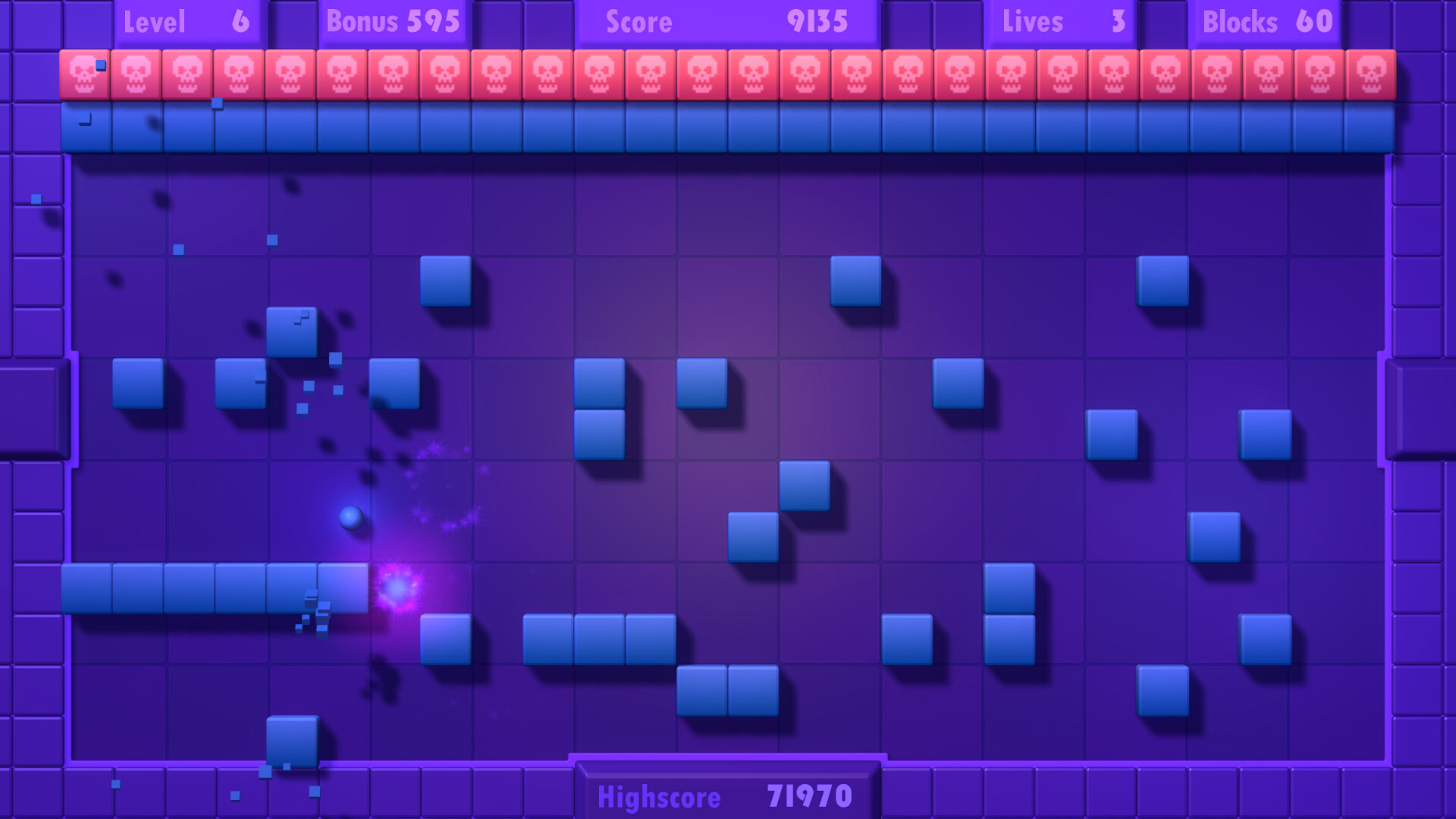 Neon Blast screenshot 1