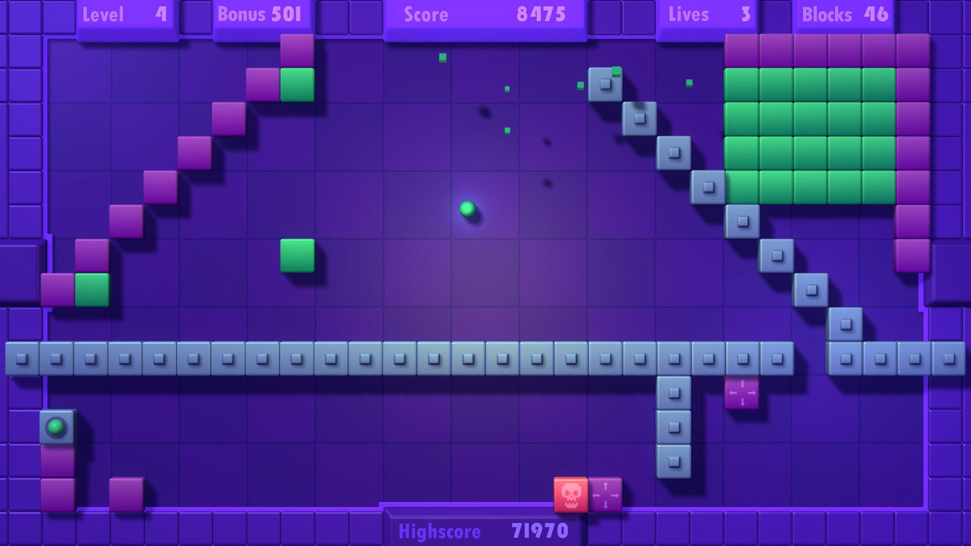 Neon Blast screenshot 2