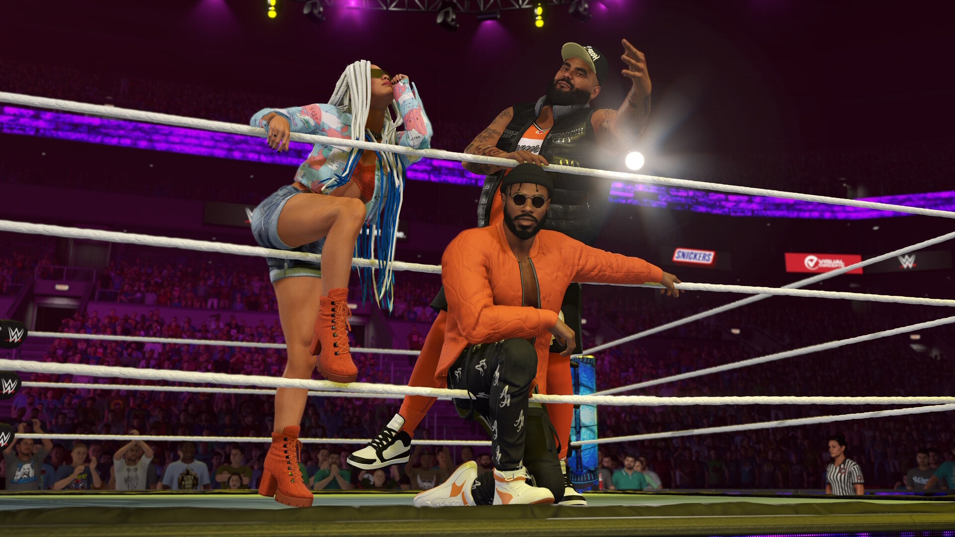 WWE 2K23 Steiner Row Pack screenshot 2