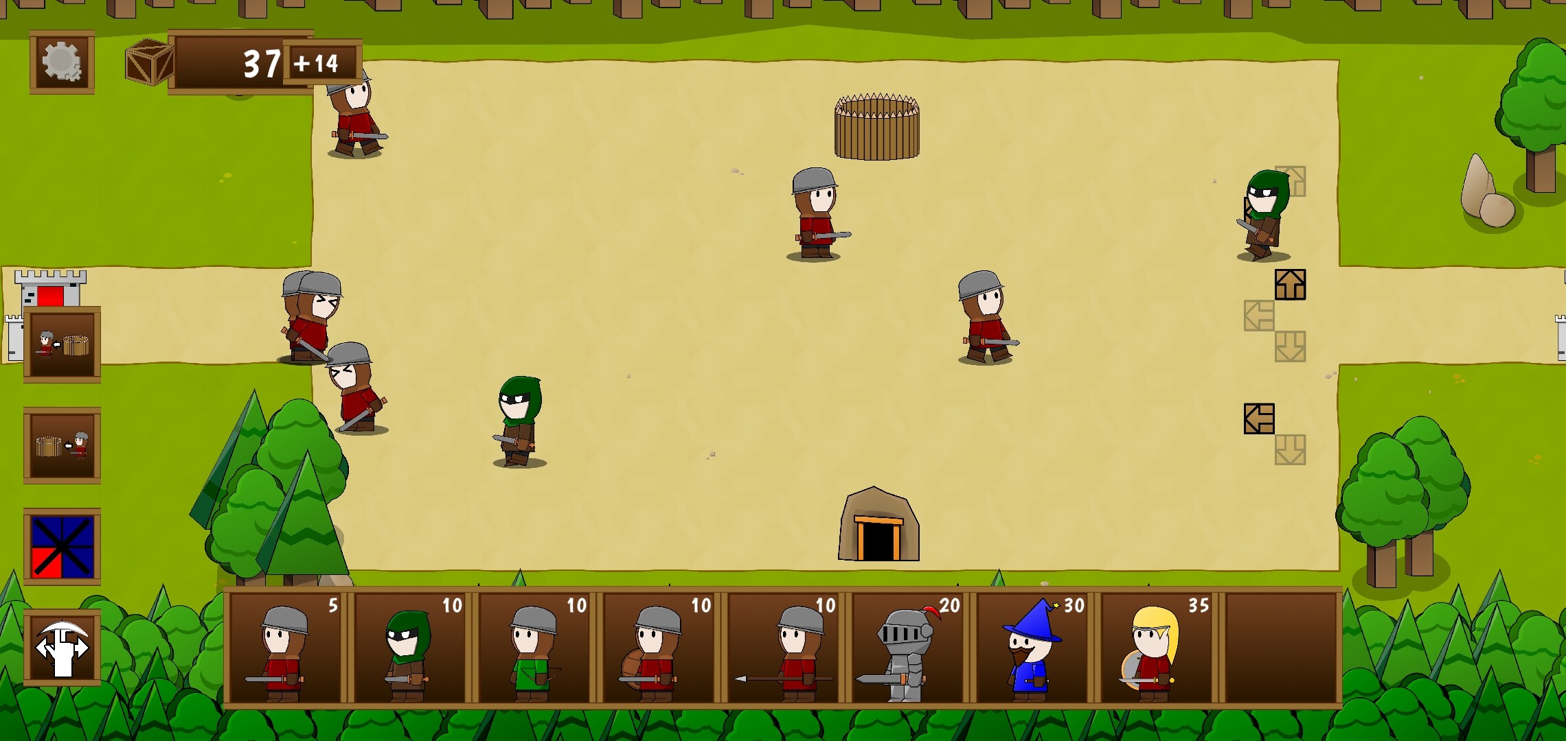 Fantasy Mercenary Wars screenshot 6