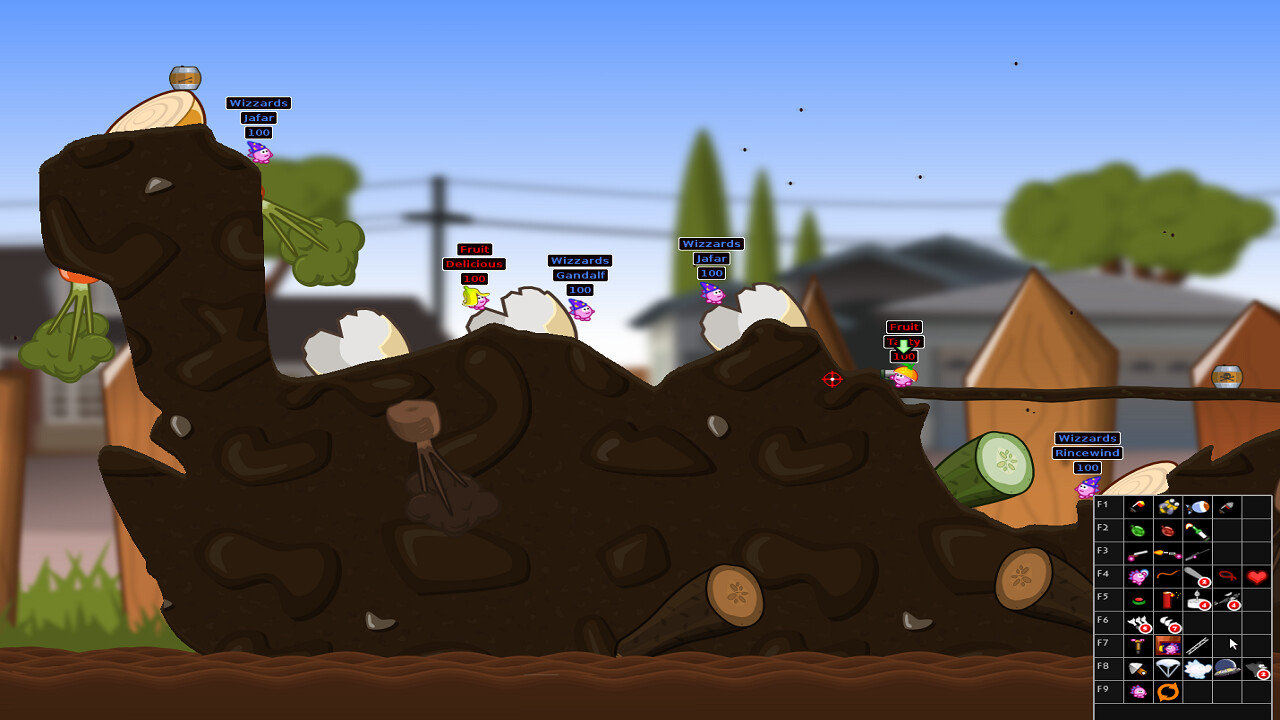 Hedgewars screenshot 2