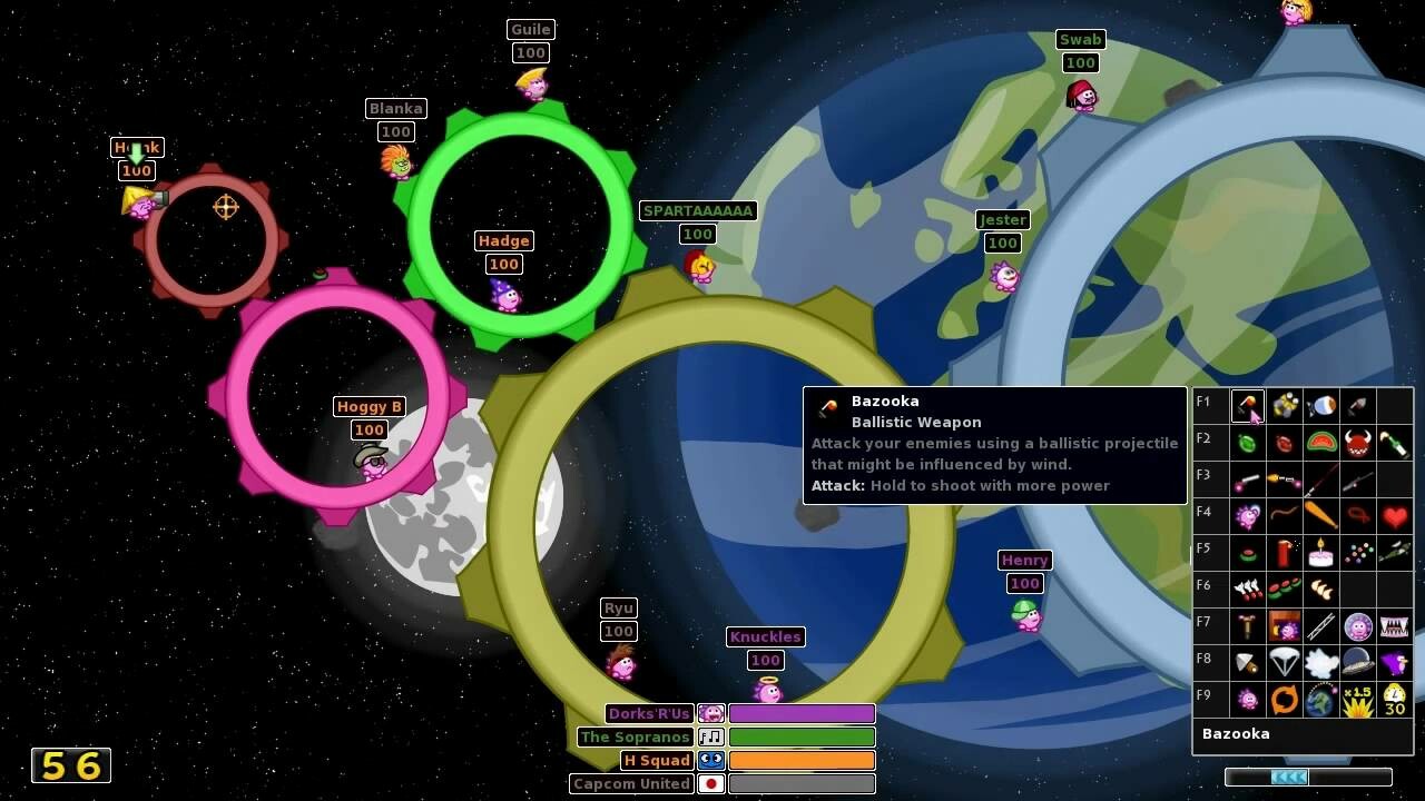 Hedgewars screenshot 1
