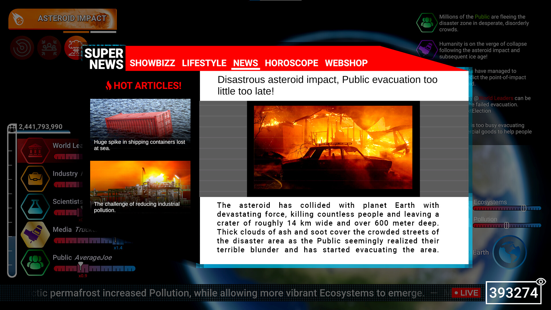 Project Planet - Earth vs Humanity screenshot 12
