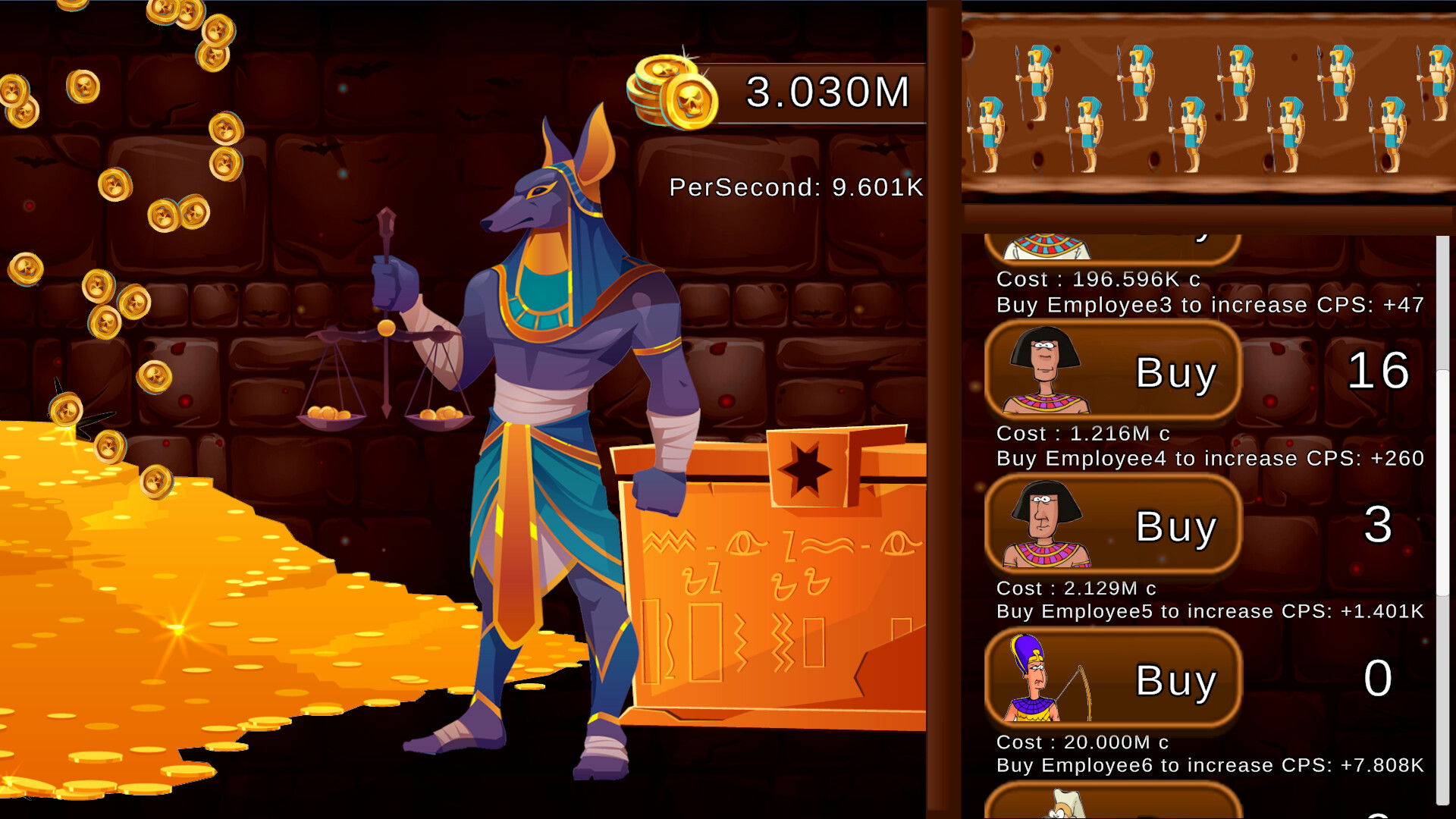 Anubis Clicker screenshot 6