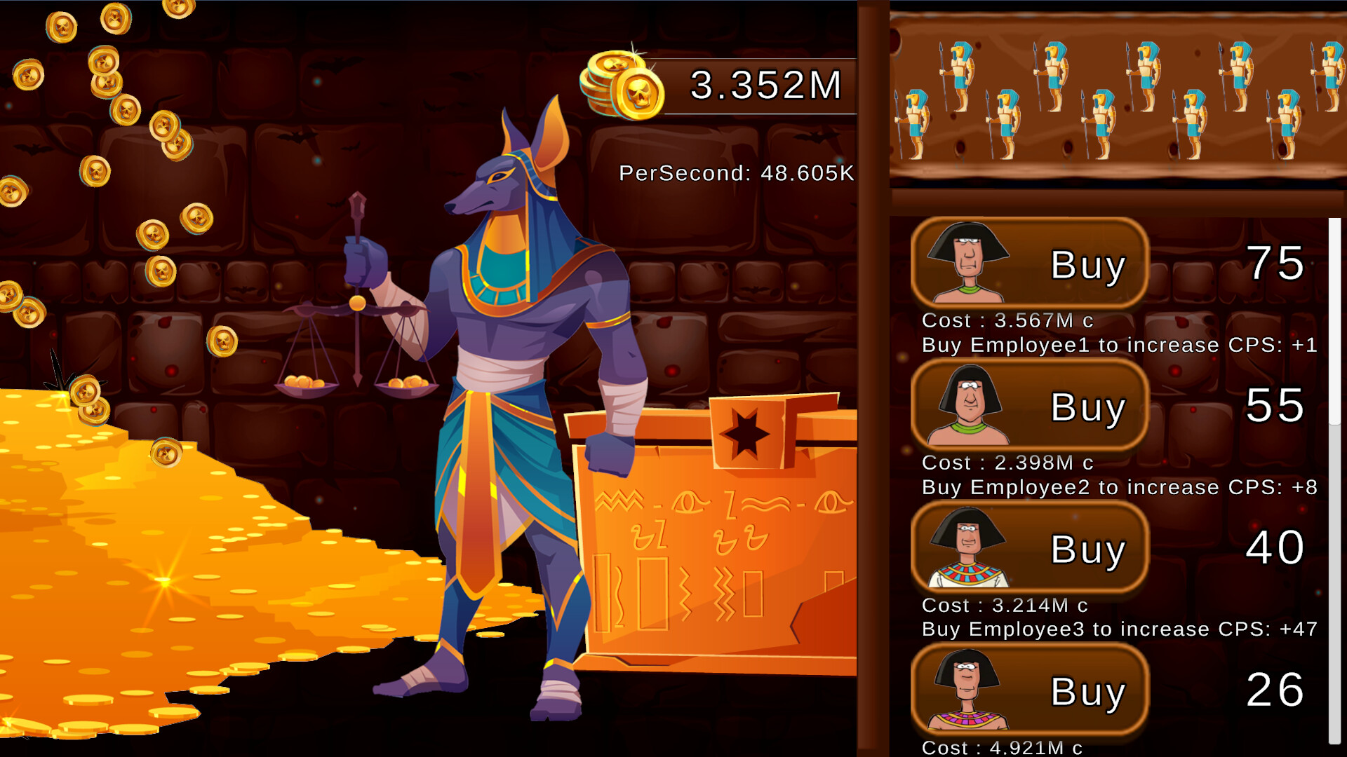 Anubis Clicker screenshot 7