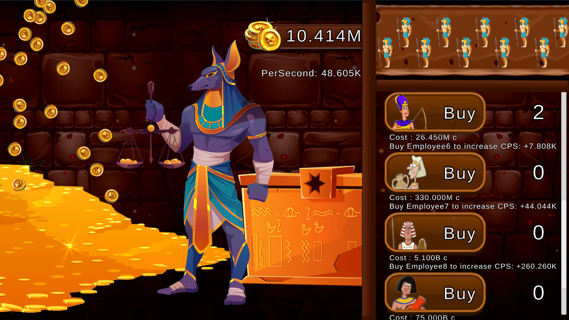 Anubis Clicker screenshot 11