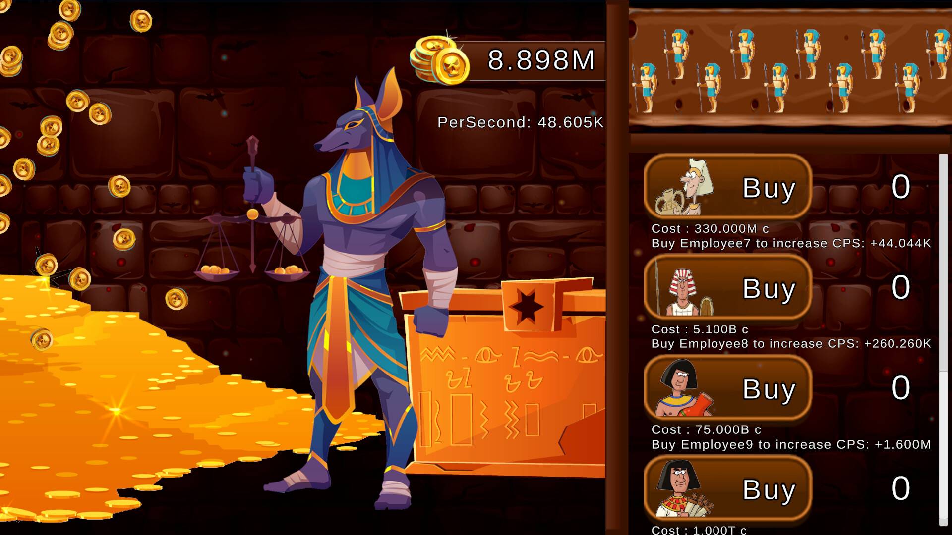 Anubis Clicker screenshot 10