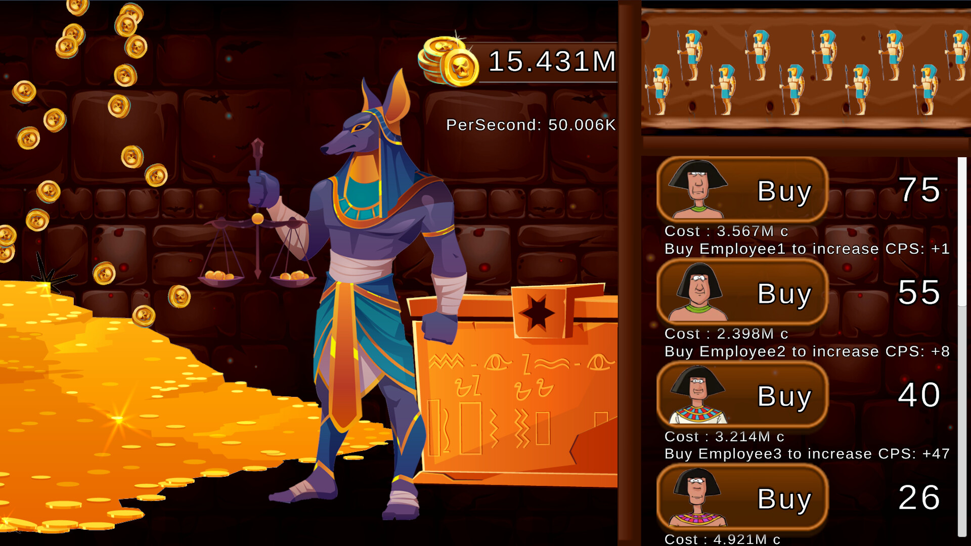 Anubis Clicker screenshot 12