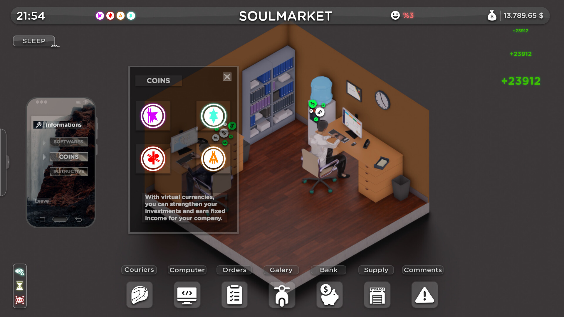 Courier Tycoon screenshot 2