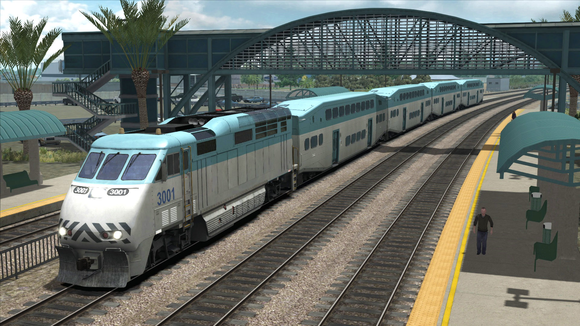 Steam：Train Simulator: San Diego Commuter Rail F59PHI Loco Add-On