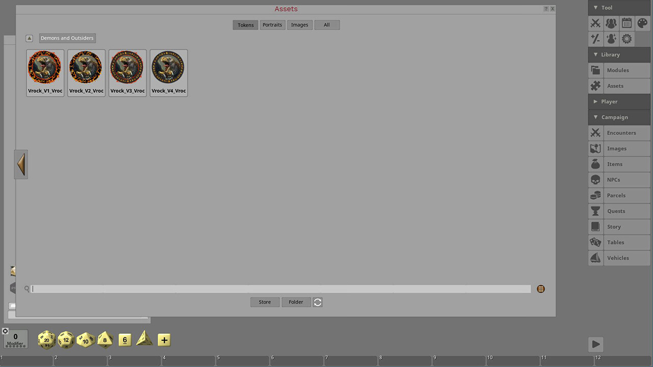 Fantasy Grounds - Demons & Outsiders screenshot 1