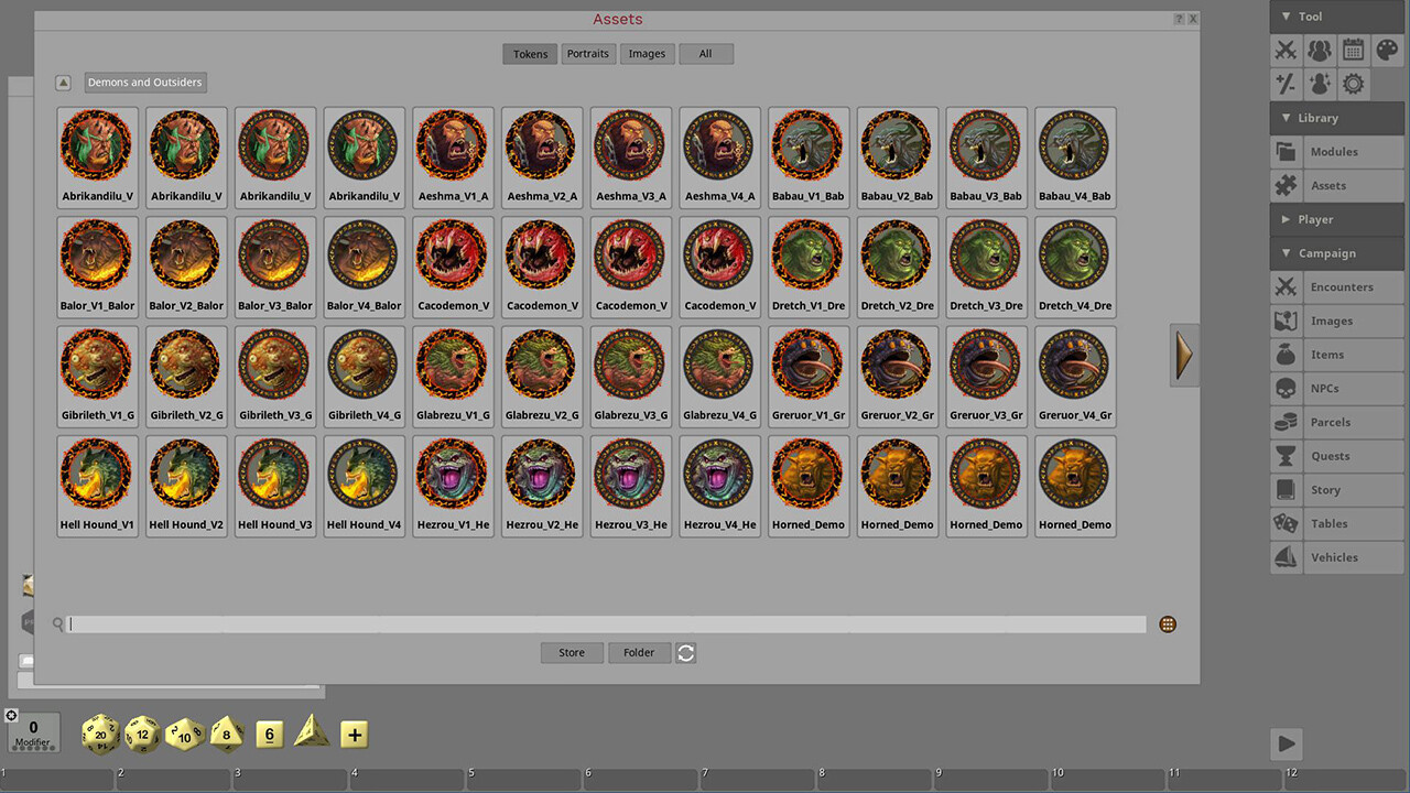 Fantasy Grounds - Demons & Outsiders screenshot 4