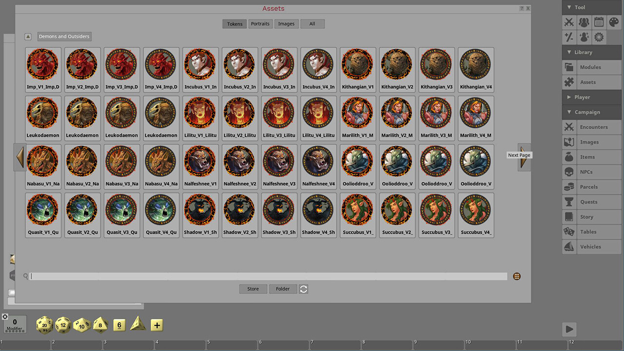 Fantasy Grounds - Demons & Outsiders screenshot 5