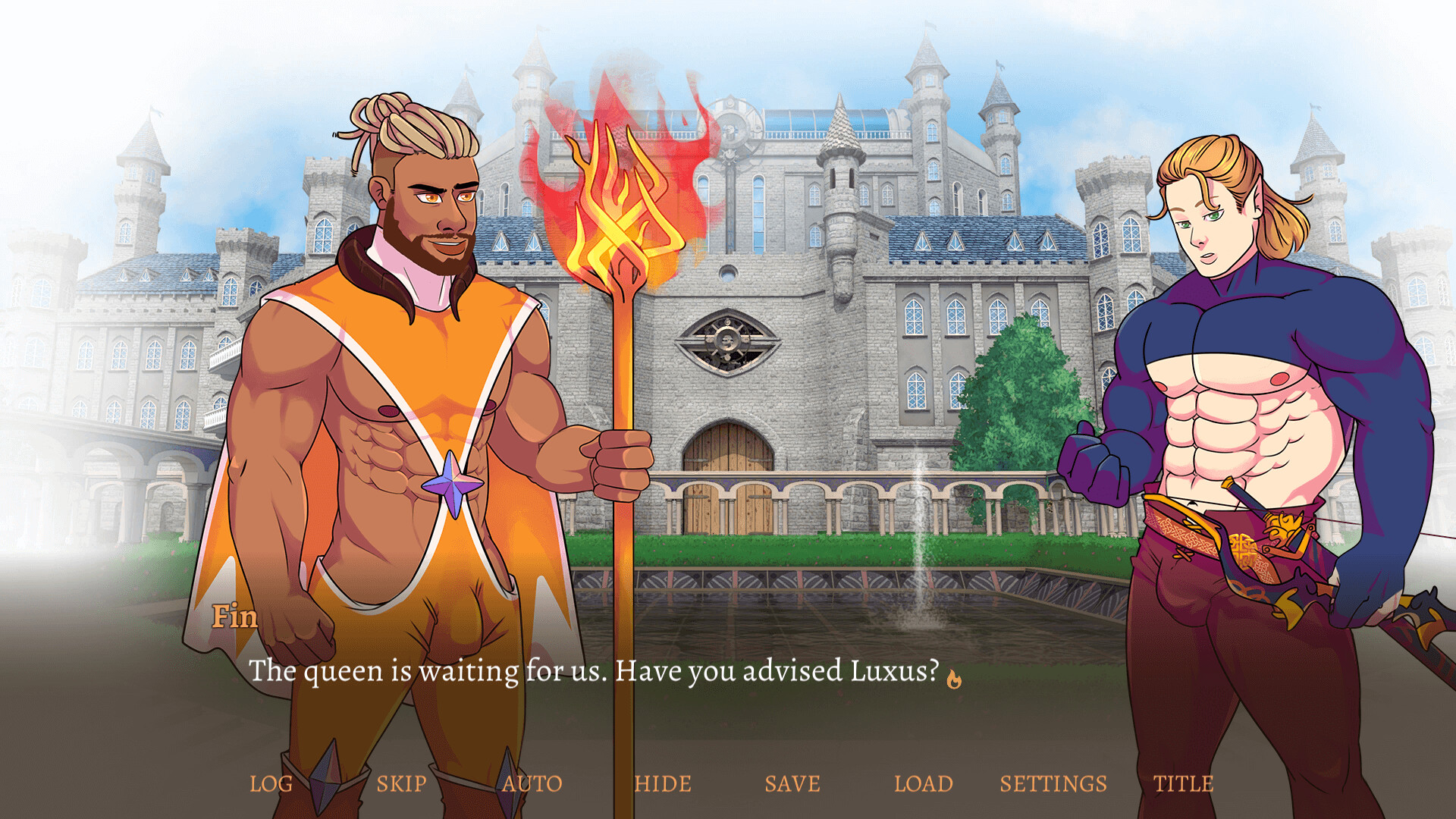 Burning Secrets - A Bara Visual Novel screenshot 6